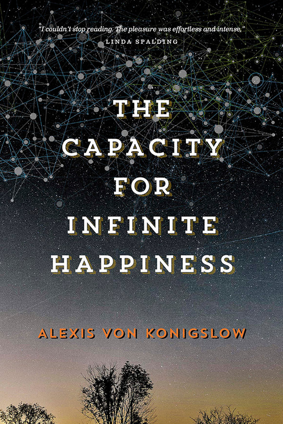 Book Cover: The Capacity for Infinite Happiness, Alexis von Konigslow