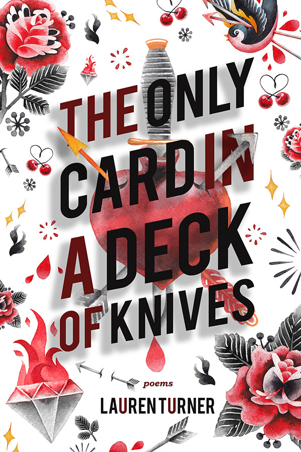 Book cover: The Only Card in a Deck of Knives, by Lauren Turner